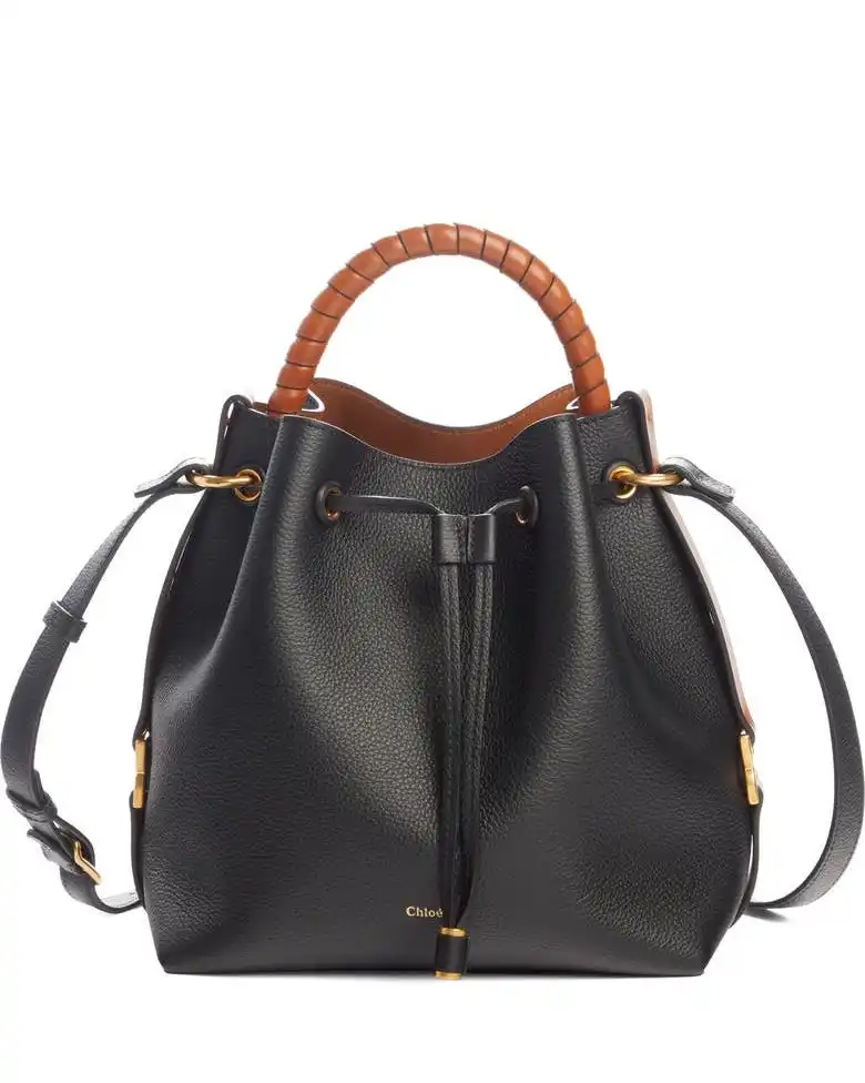 Marcie Leather Bucket Bag