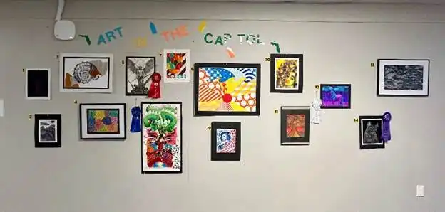 Four Okaloosa County students were honored in the 2024 Art in the Capital competition, with one student having his artwork displayed in the Florida Capital.