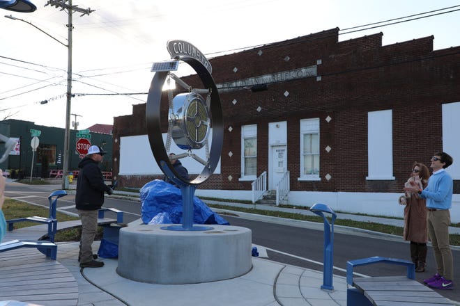 City unveils two new sculptures in Columbia Arts District