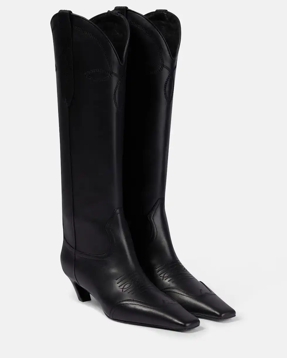 Dallas 45 Leather Knee-High Boots