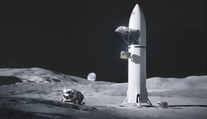 NASA picks SpaceX, Blue Origin to fly lunar rover and habitat to the Moon