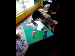 Top CSEC art student puts St Thomas Technical on the map