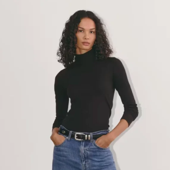 The Luxe Rib Turtleneck