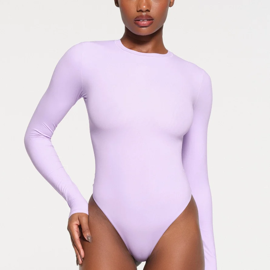 Long Sleeve Crew Neck Bodysuit