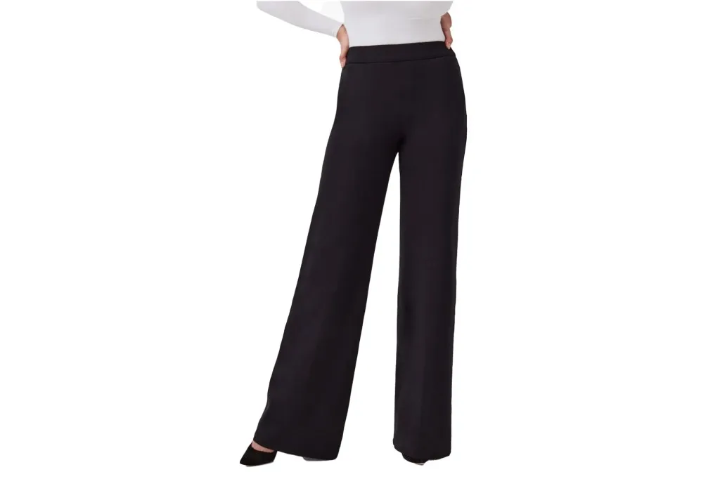 The Perfect Wide Leg Ponte Pants