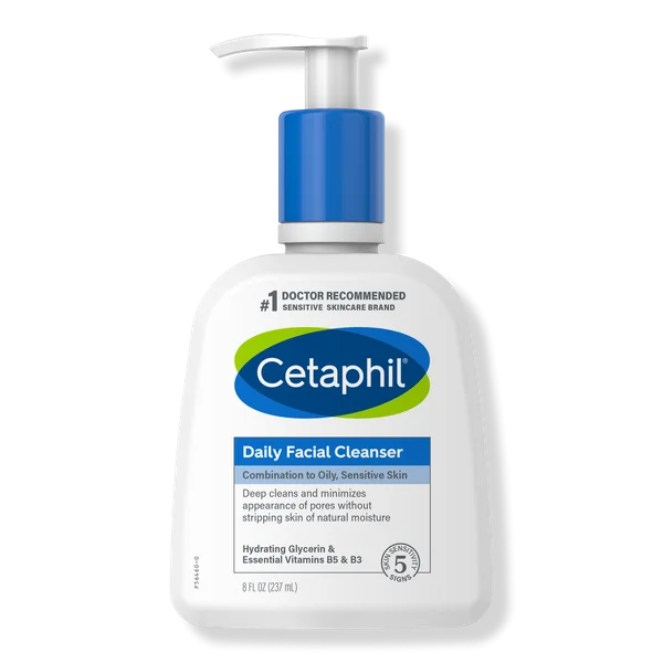 Cetaphil Daily Facial Cleanser, Face Wash for Sensitive Skin