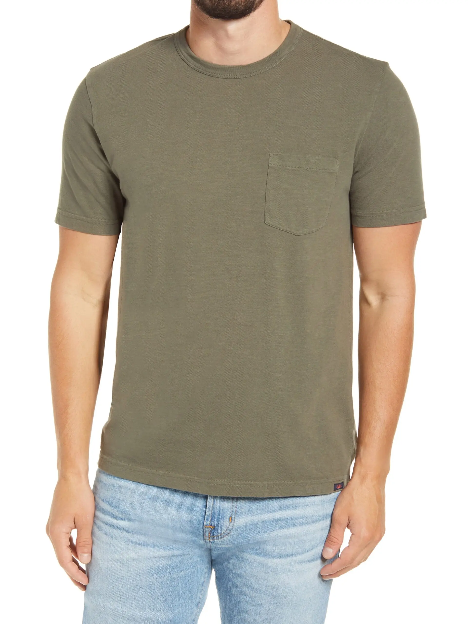 Faherty Organic Cotton Pocket T-Shirt