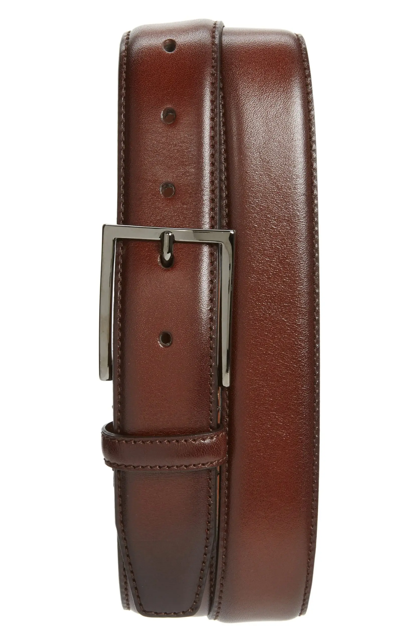 Nordstrom Marco Burnished Leather Belt