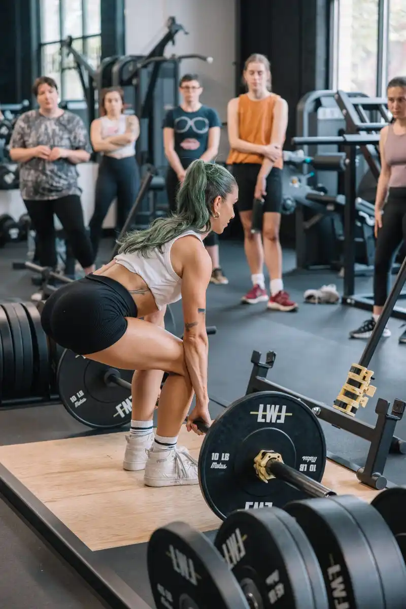 Ladies Who Lift gym