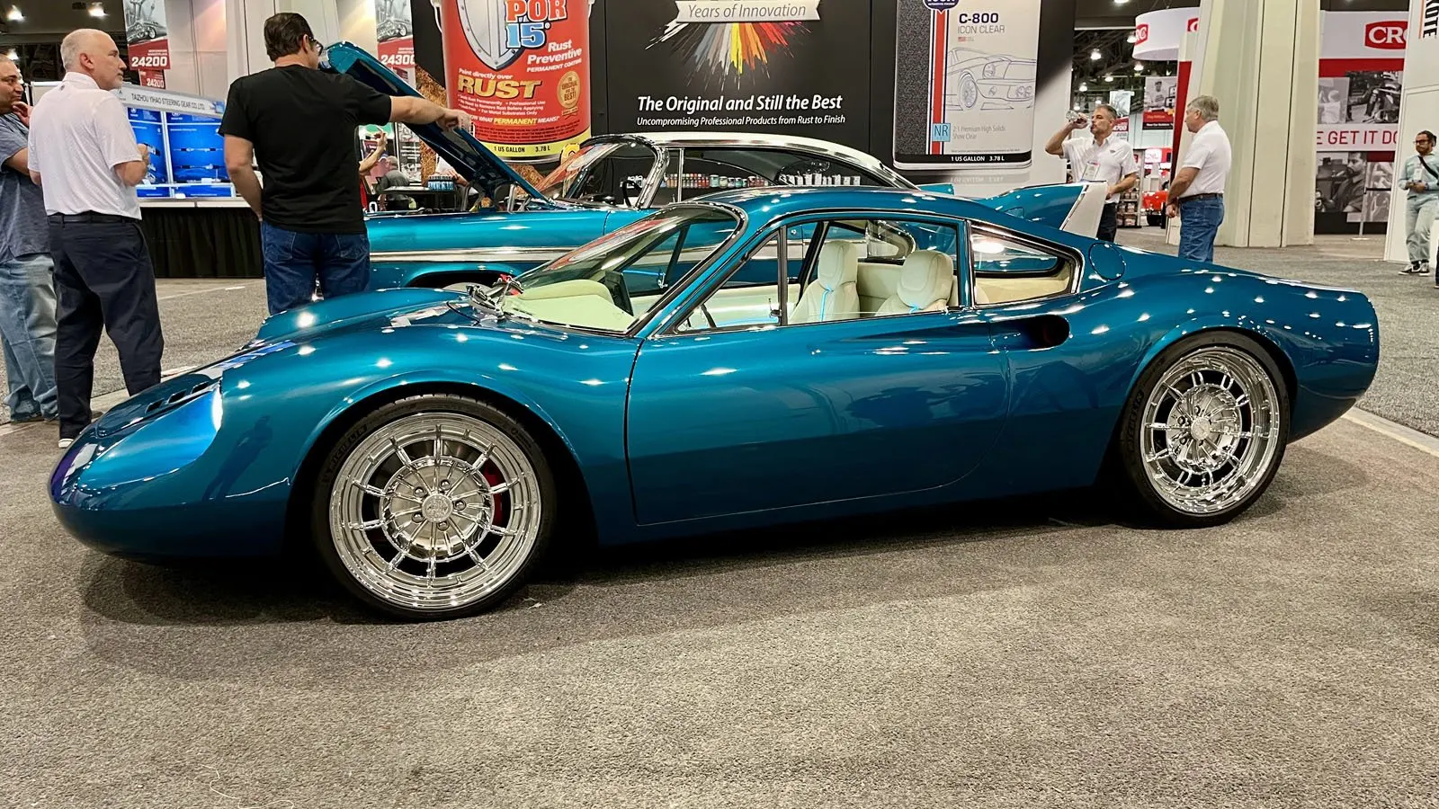 1973 Ferrari Dino EV at SEMA Show 2024 | Photo: Germain Goyer