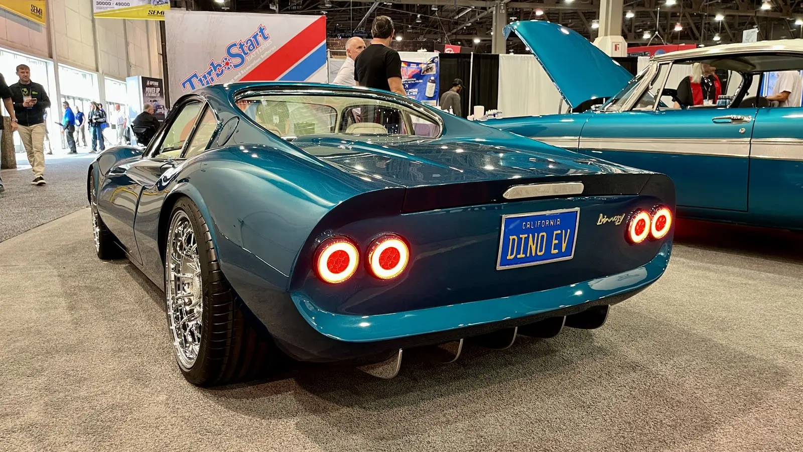 1973 Ferrari Dino EV at SEMA Show 2024 | Photo: Germain Goyer