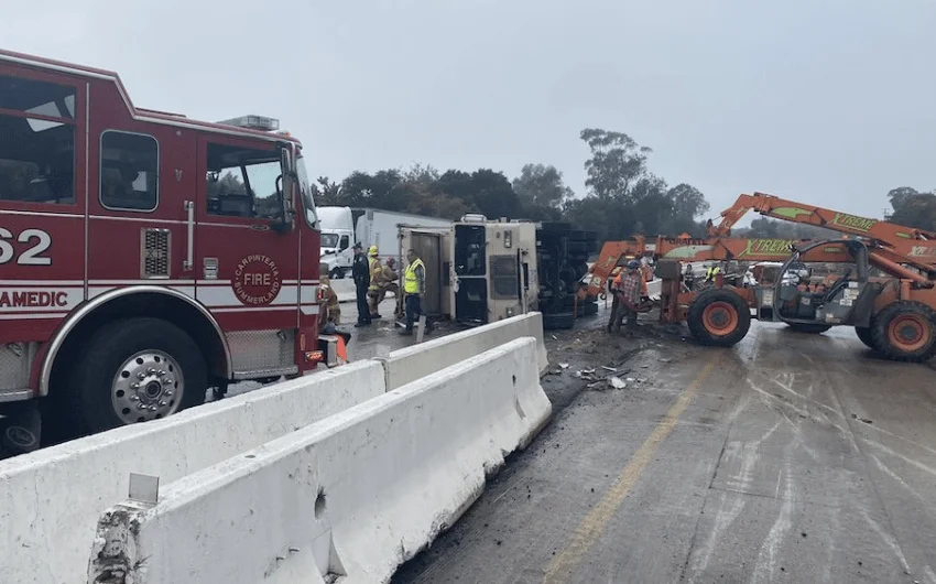 Car-mageddon Hits Highway 101 in Santa Barbara County