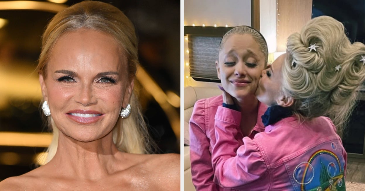 The First Ever Actor To Play Glinda In “Wicked,” Kristin Chenoweth, Gave Ariana Grande An Absolutely Adorable Gift To Commemorate The “Passing Of The Wand”