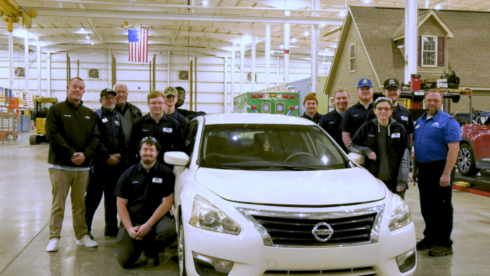 Nissan donates vehicle to New River CTC to advance automotive training