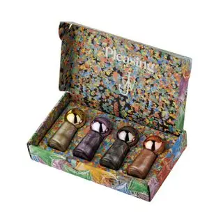 Pleasing x JW Anderson nail polish set in a colourful box