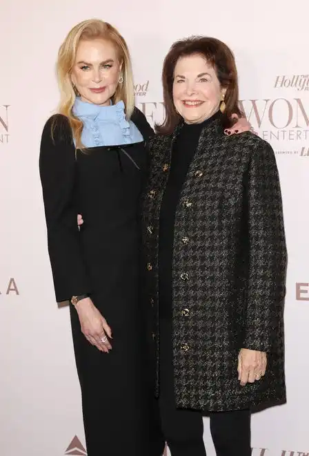 Nicole Kidman, left, and Sherry Lansing