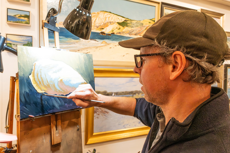 Artist Sean Roach: Waves of color – The Martha’s Vineyard Times