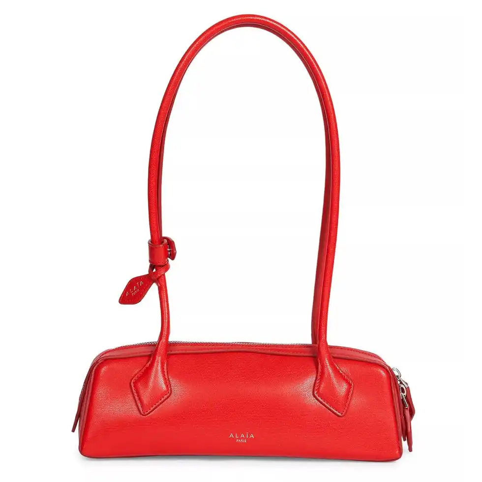 Le Teckel Leather Shoulder Bag