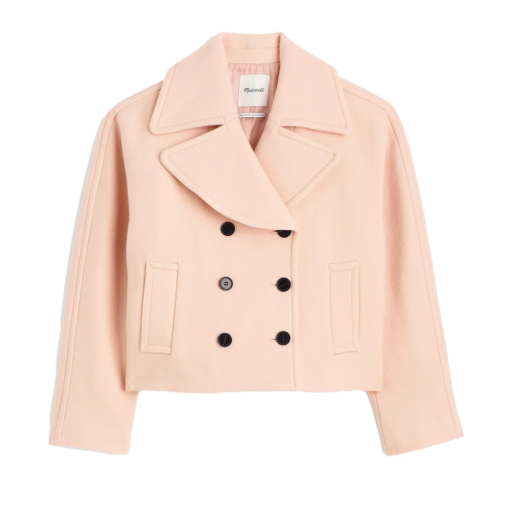 pale pink peacoat 