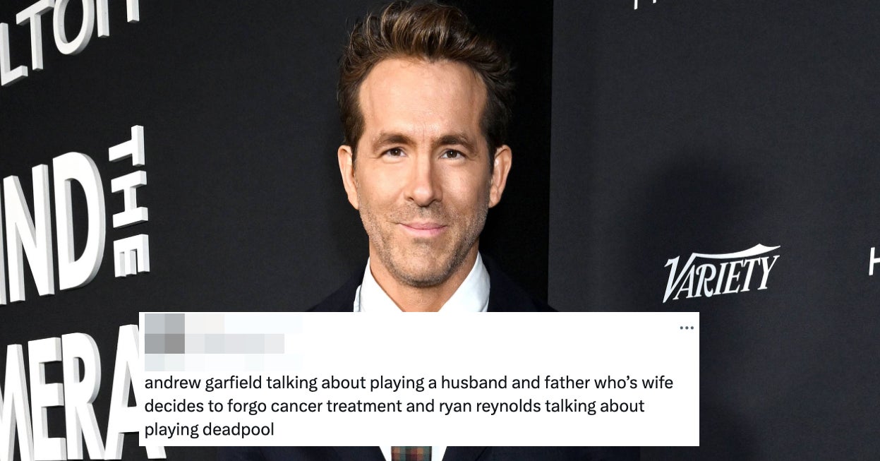 Ryan Reynolds Responded To Criticism After He Was Paired With Andrew Garfield For Variety’s “Actors On Actors”