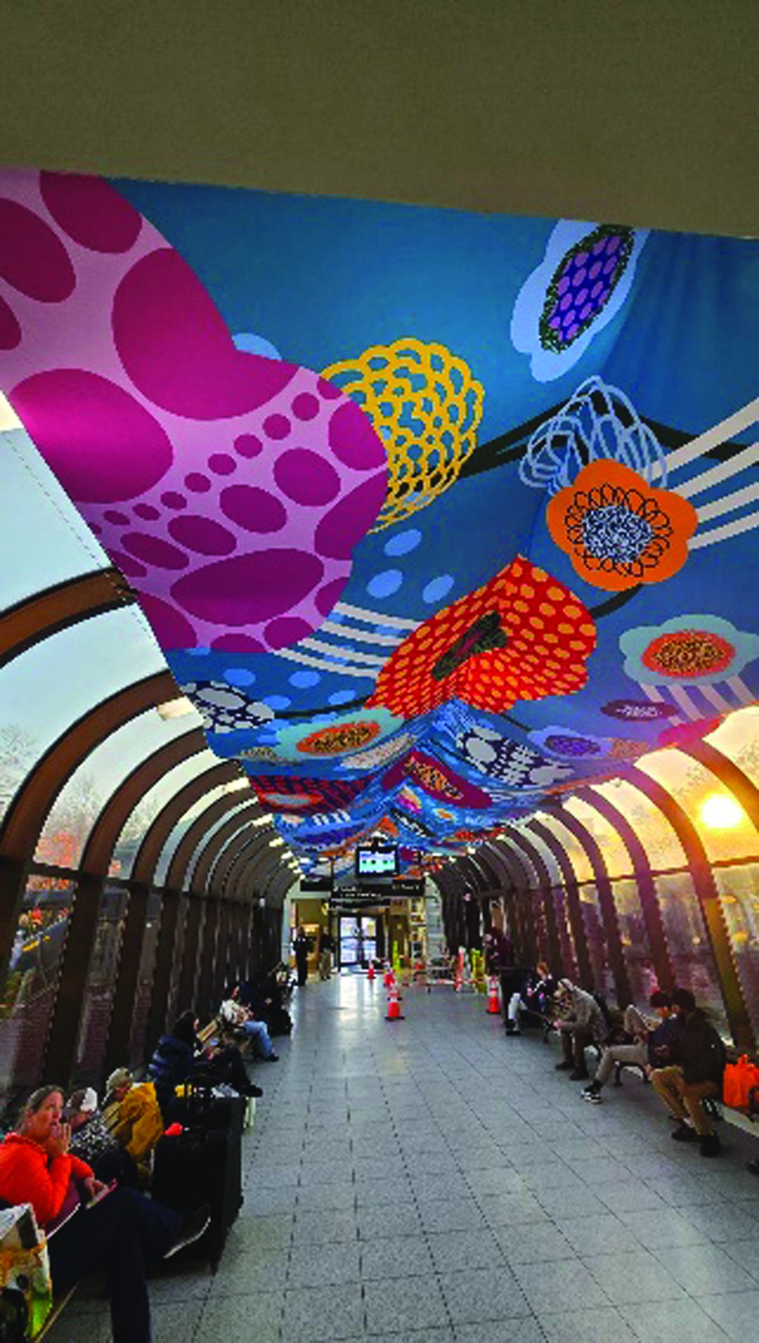 NJ Transit unveils Transitional Art Project at the Summit Rail Station