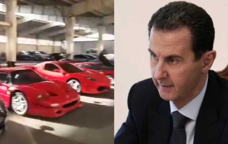 Rebels reveal lavish lifestyle of Bashar al-Assad after palace invasion