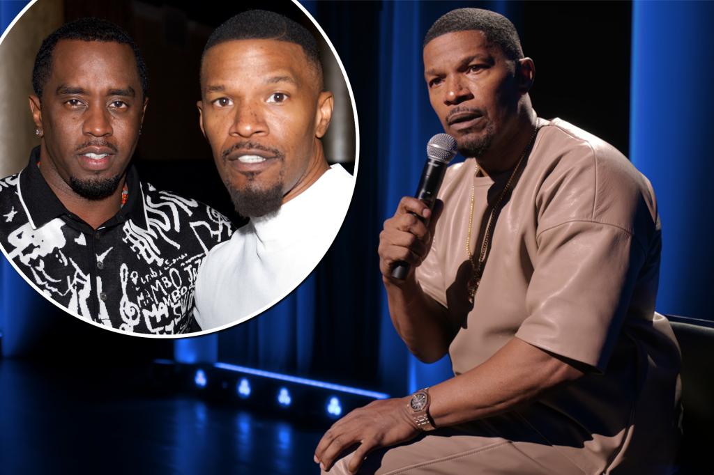 Jamie Foxx has biting response to Sean ‘Diddy’ Combs drama in new…