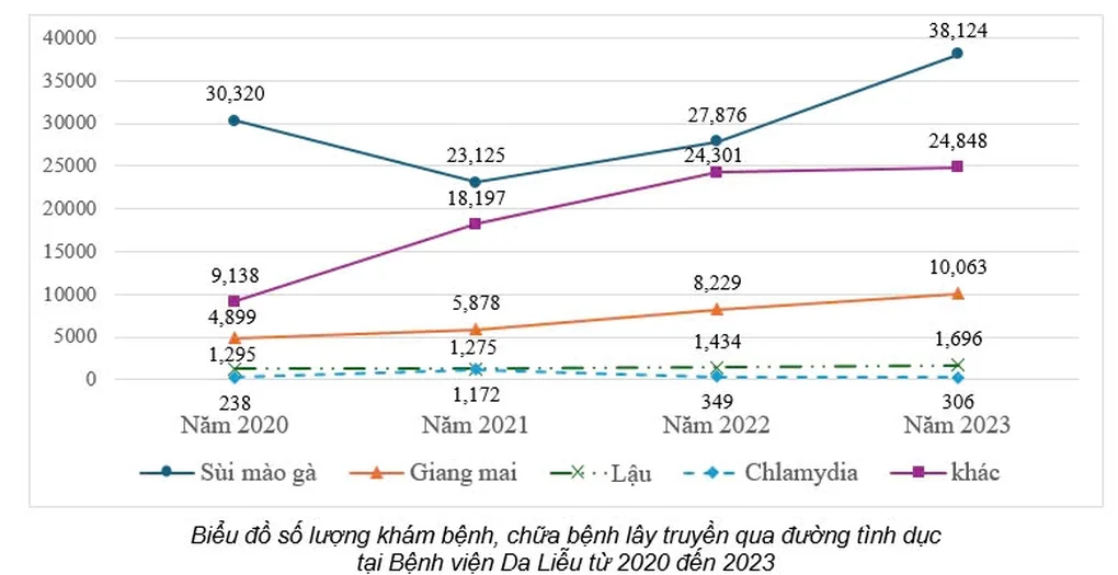 TPHCM: Ghi nhận hơn 38.000 ca mắc loại bệnh tình dục nguy hiểm trong 1 năm - 1