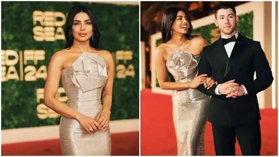 Latest news on December 13, 2024: Priyanka Chopra and Nick Jonas at Red Sea International Film Festival. 