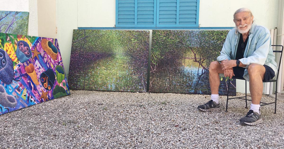 Florida Keys landscape artist explores the abstract