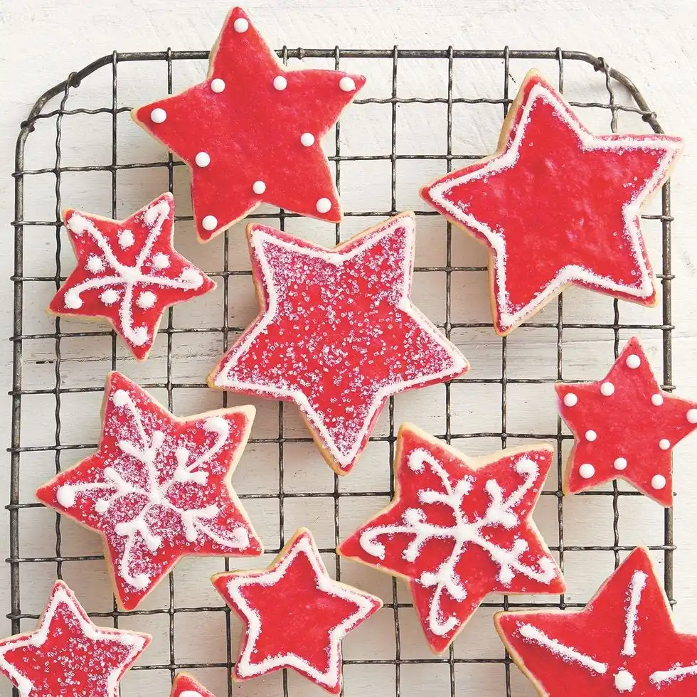 sugar cookie stars