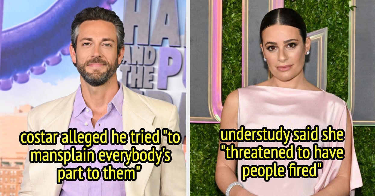 8 Times Actors Called Out Their Theater Costars, Production Members, And Peers