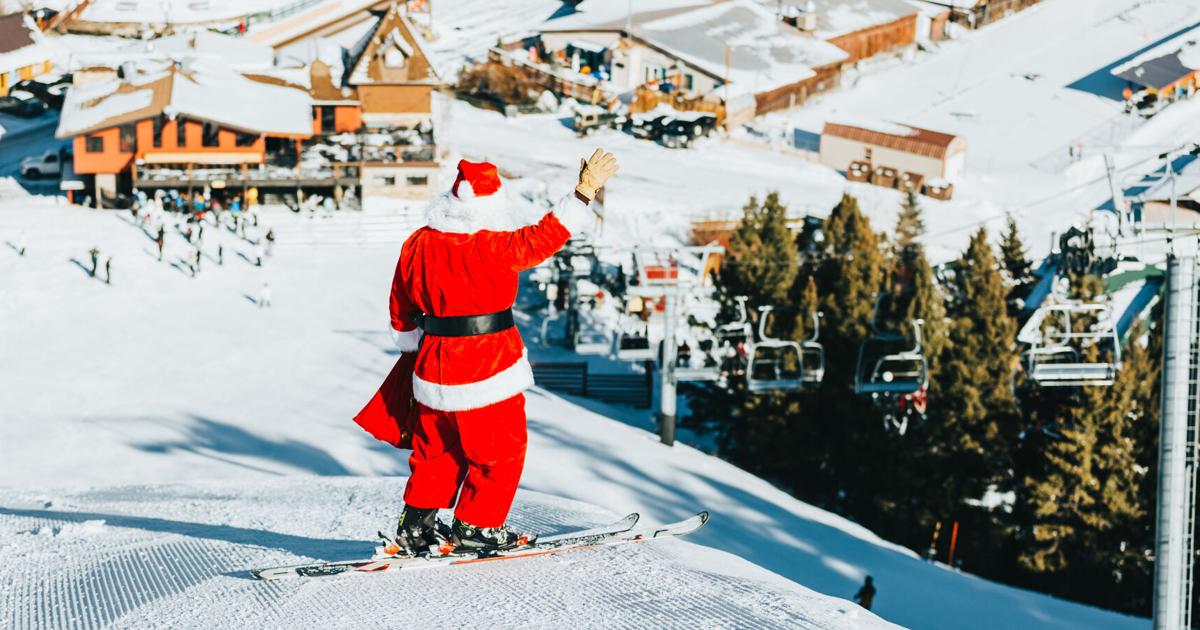 Carrying a torch: Red River Ski and Summer Area celebrates the season with ski parades, fireworks and a visit from Santa