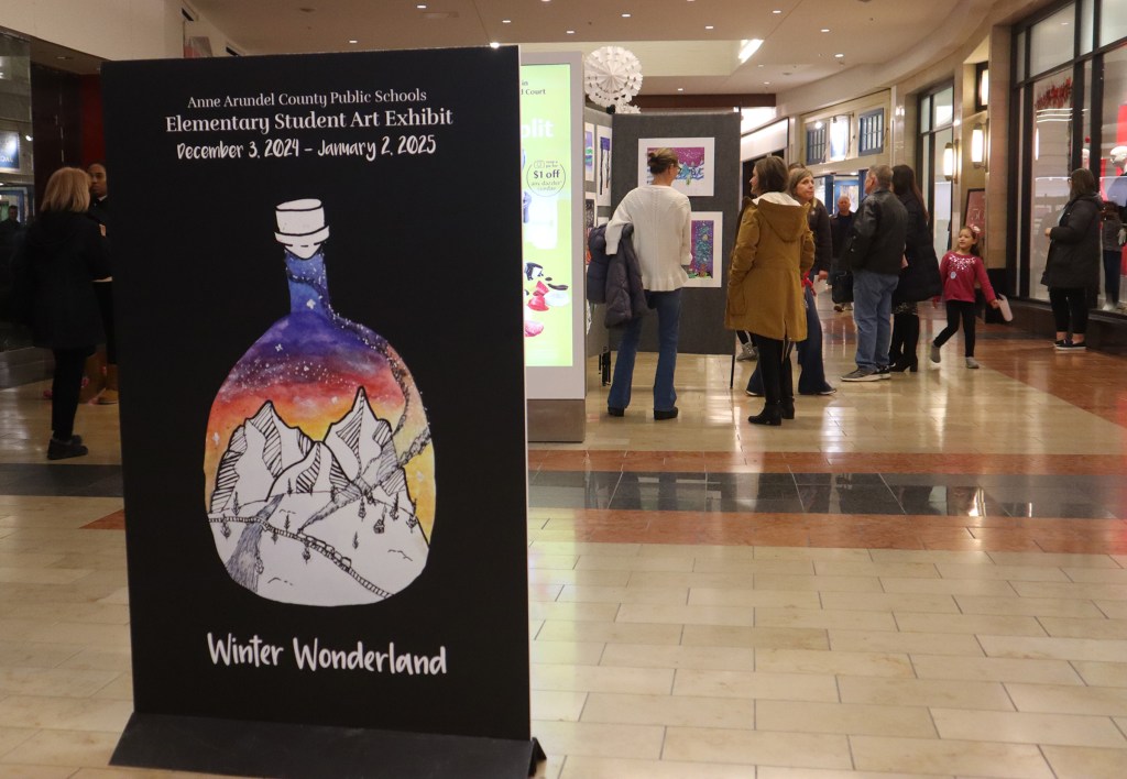 Anne Arundel’s elementary school artists shine at Winter Wonderland themed exhibit