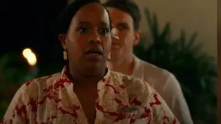 Natasha Rothwell and Jake Lacy in The White Lotus