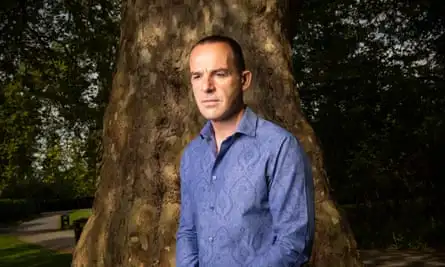 Martin Lewis, the MoneySavingExpert in a park in London near his home