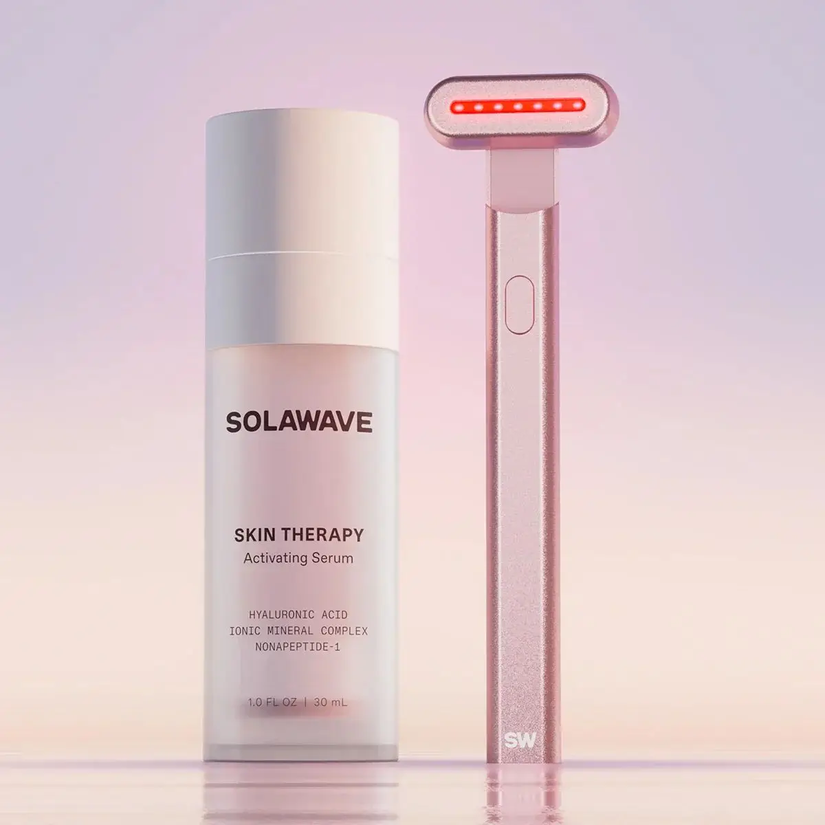 Solawave 4-in-1 Skincare Wand & Activating Serum Kit