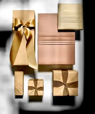 Wrapped gifts