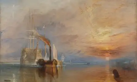 JMW Turner’s The Fighting Temeraire, 1839