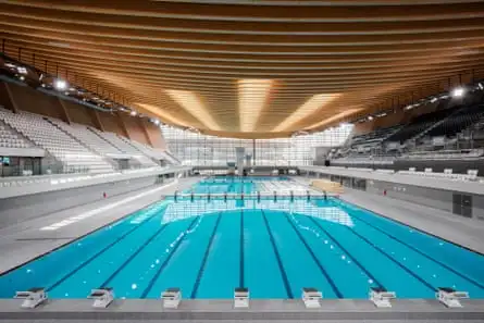 The Aquatics centre, Saint-Denis, Paris