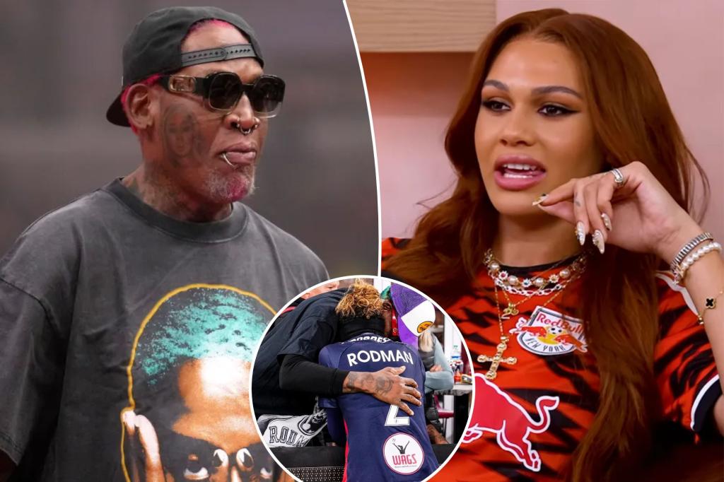 Dennis Rodman’s soccer star daughter reveals how NBA great’s partying…