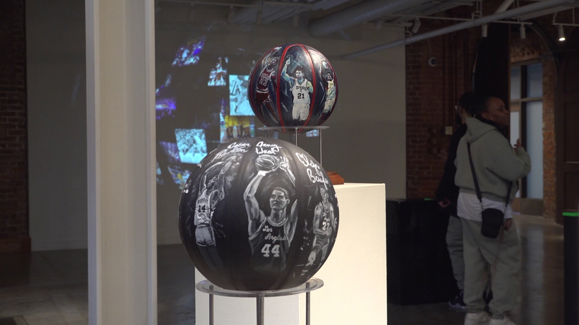 Asheville artists find healing through basketball-inspired art exhibition at Jumpman Invitational