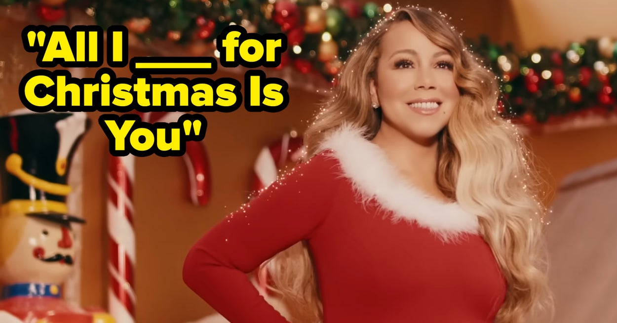 Try To Impress Me By Guessing The Missing Word In These 14 Holiday Song Titles