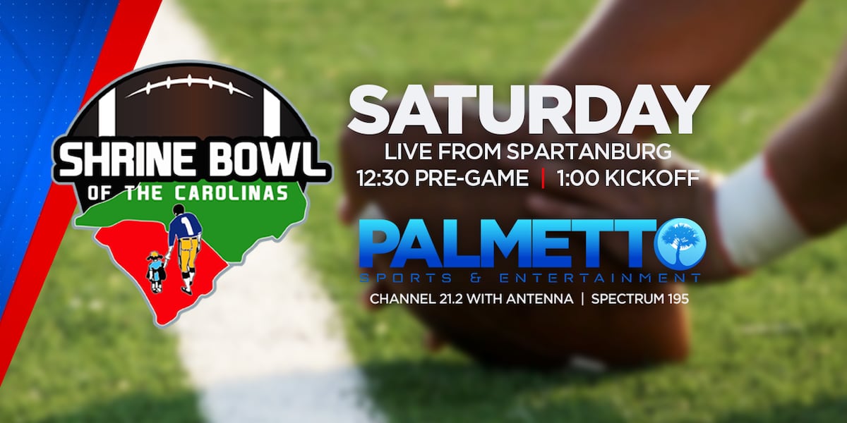 Shrine Bowl of the Carolinas to air on Palmetto Sports & Entertainment