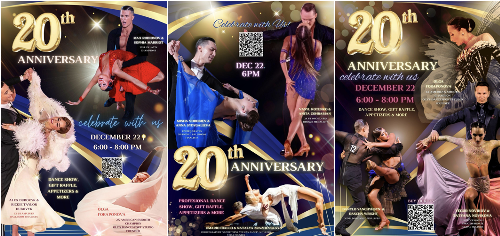 Sponsor spotlight: 20th anniversary Professional Dance Show Night Dec. 22 in Everett