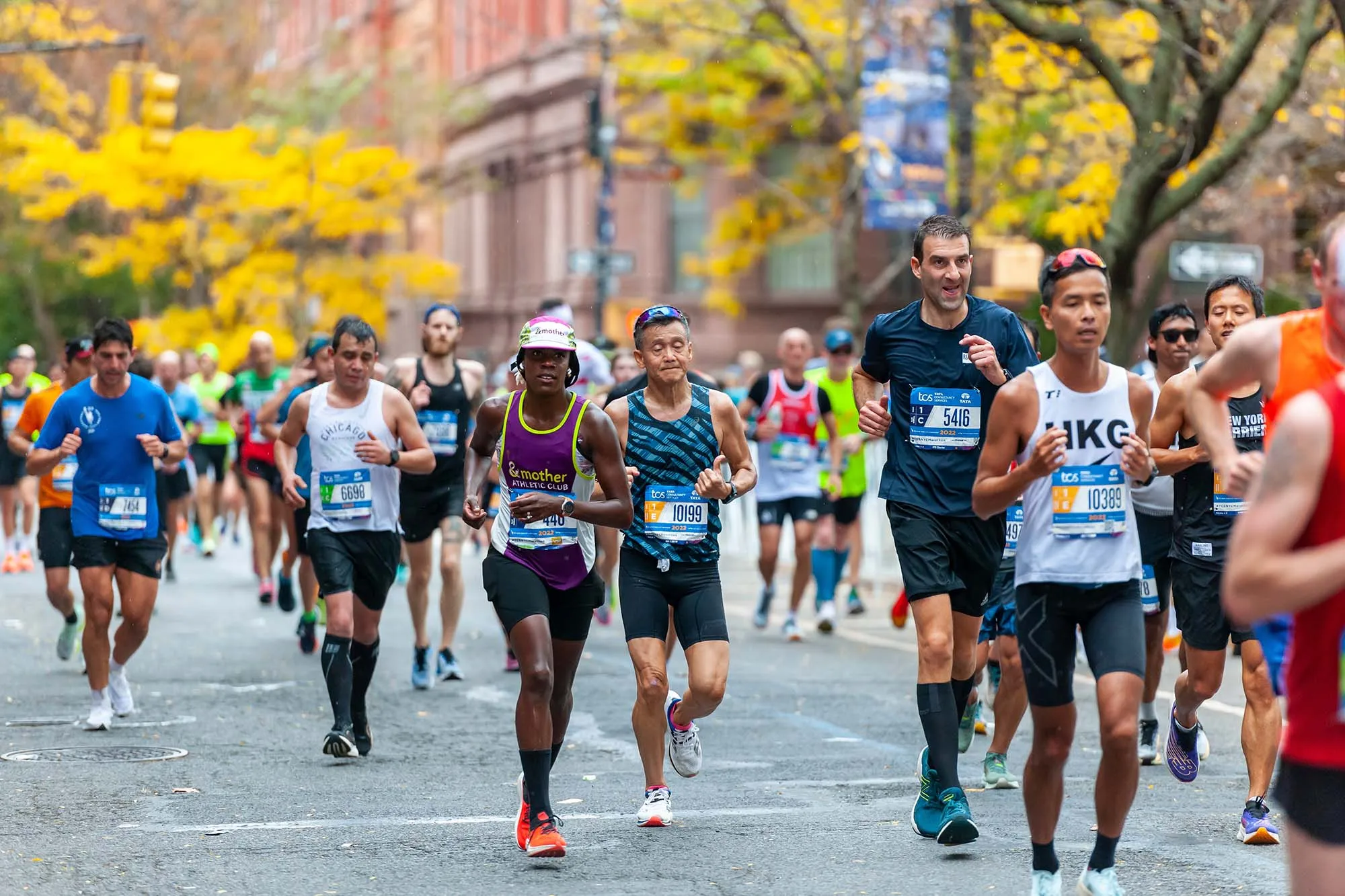 new york city marathon runners