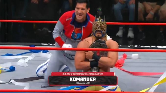 Komander becomes ROH World Television Champion at Final Battle