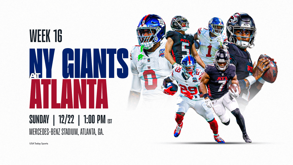 Giants vs. Falcons: Time, television, radio and streaming schedule