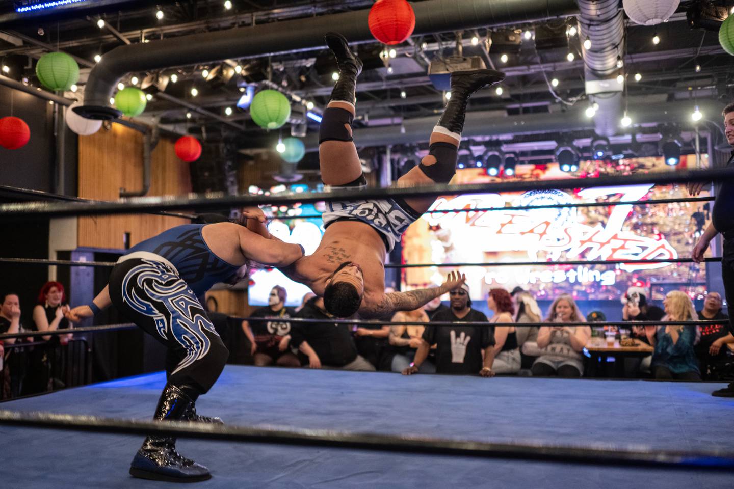 Outlandish and animated, pro wrestling entertainment is gaining a foothold (and a chokehold) in Anchorage