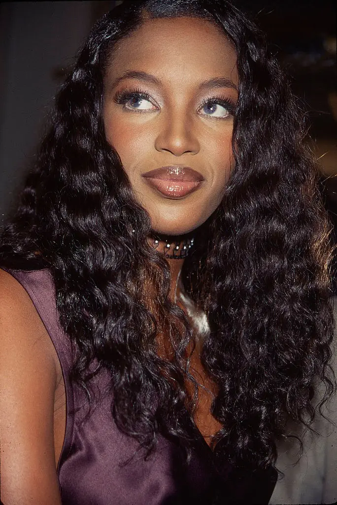 Naomi Campbell '90s lip look